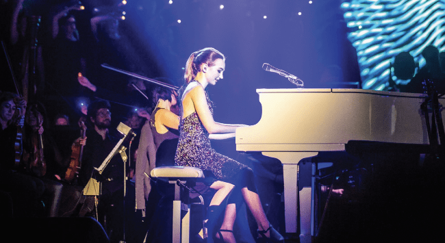 פסנתר מעופף באירופה, קונצרט בבית הלבן