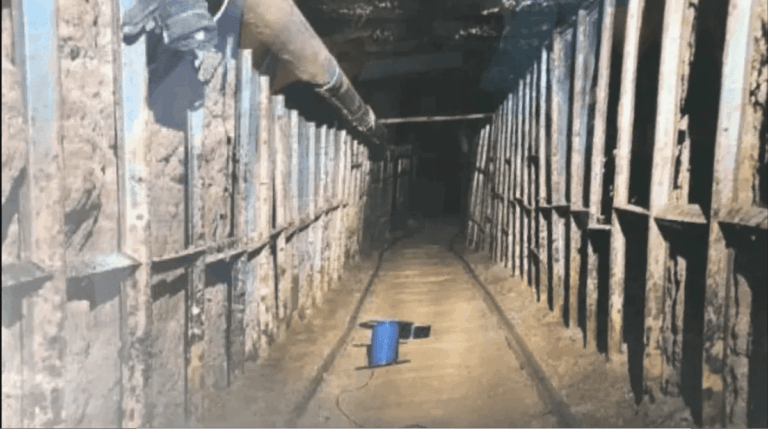 מנהרת הברחת סמים ענקית נחשפה בין טיחואנה וסן דייגו