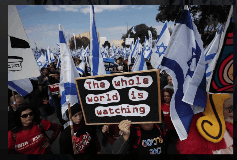 כותרות ראשיות בעולם: ישראל מפולגת בגלל הרפורמה המשפטית וחוששת ממלחמת אזרחים