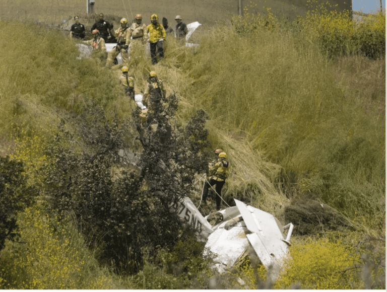 טרגדיה מקומית: יזם ישראלי בן 38 מוודלנד הילס נהרג בהתרסקות מטוס ססנה באזור מולהלנד דרייב