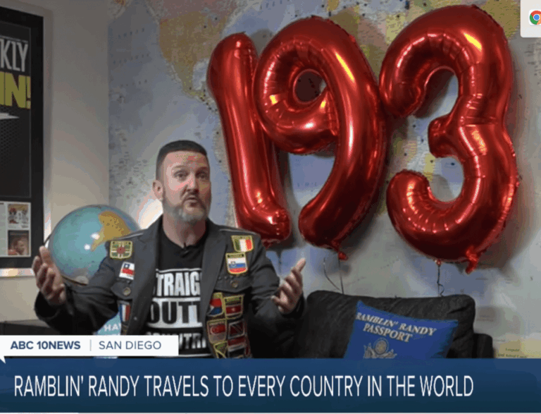 סאן דייגו: הגשים חלום וביקר ב-193 מדינות בעולם – כל המדינות החברות באו"ם
