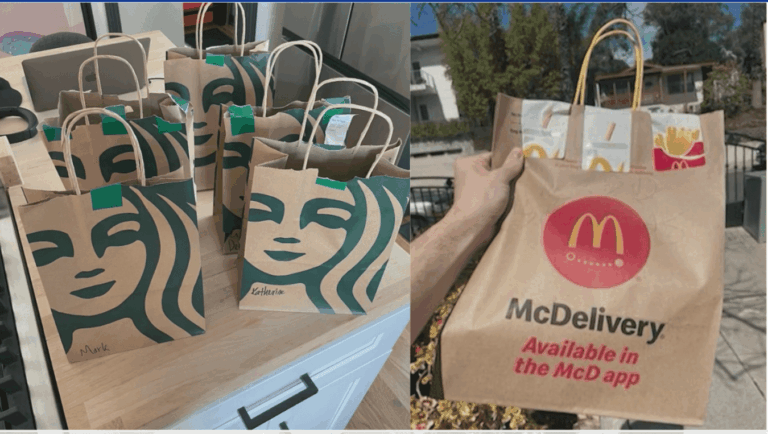 חמש הזמנות מקדונלד'ס ביום: מי מפציץ שכונות בלוס אנג'לס במשלוחי "אובר איט" מסתוריים