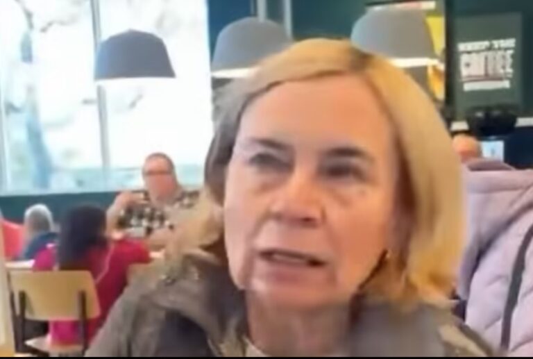 יהודייה בת 64 "תקפה בני זוג בגלל חולצה עם כיתוב 'פלסטין'" והואשמה בפשע שנאה – צפו בסרטון המרשיע