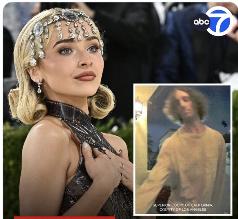צו הרחקה: גבר מעורער בנפשו פלש מספר פעמים לביתה של הזמרת סברינה קרפנטר בלוס אנג'לס
